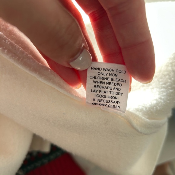 White Women’s Long Coat - Picture 6 of 6